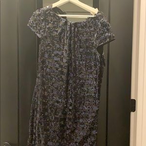 Milly Navy Sequence Dress size 4